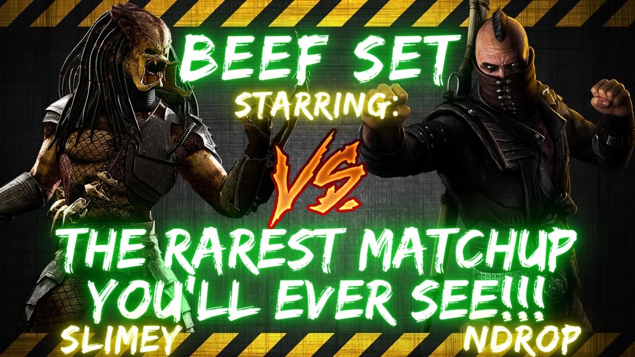 BEEF SET ft. Slimey vs nDrop | THE RAREST MATCHUP YOU'LL EVER SEE!!! 🎤👀🔥😱