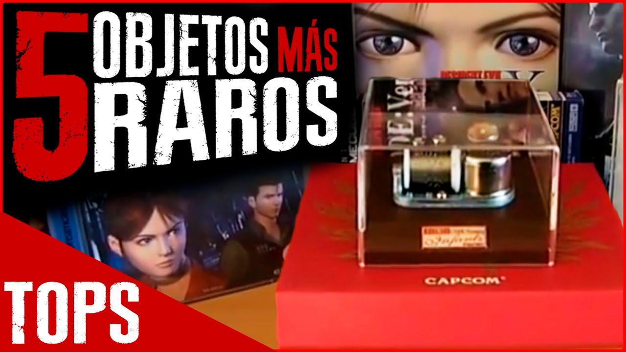 5 objetos de colección más RAROS de Resident Evil en todo el mundo.
