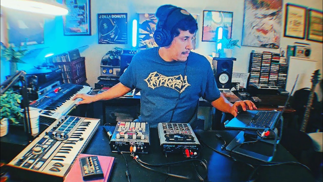 Full Lofi Sampled Beat Walk-Through [SP-404MKII / Ableton]