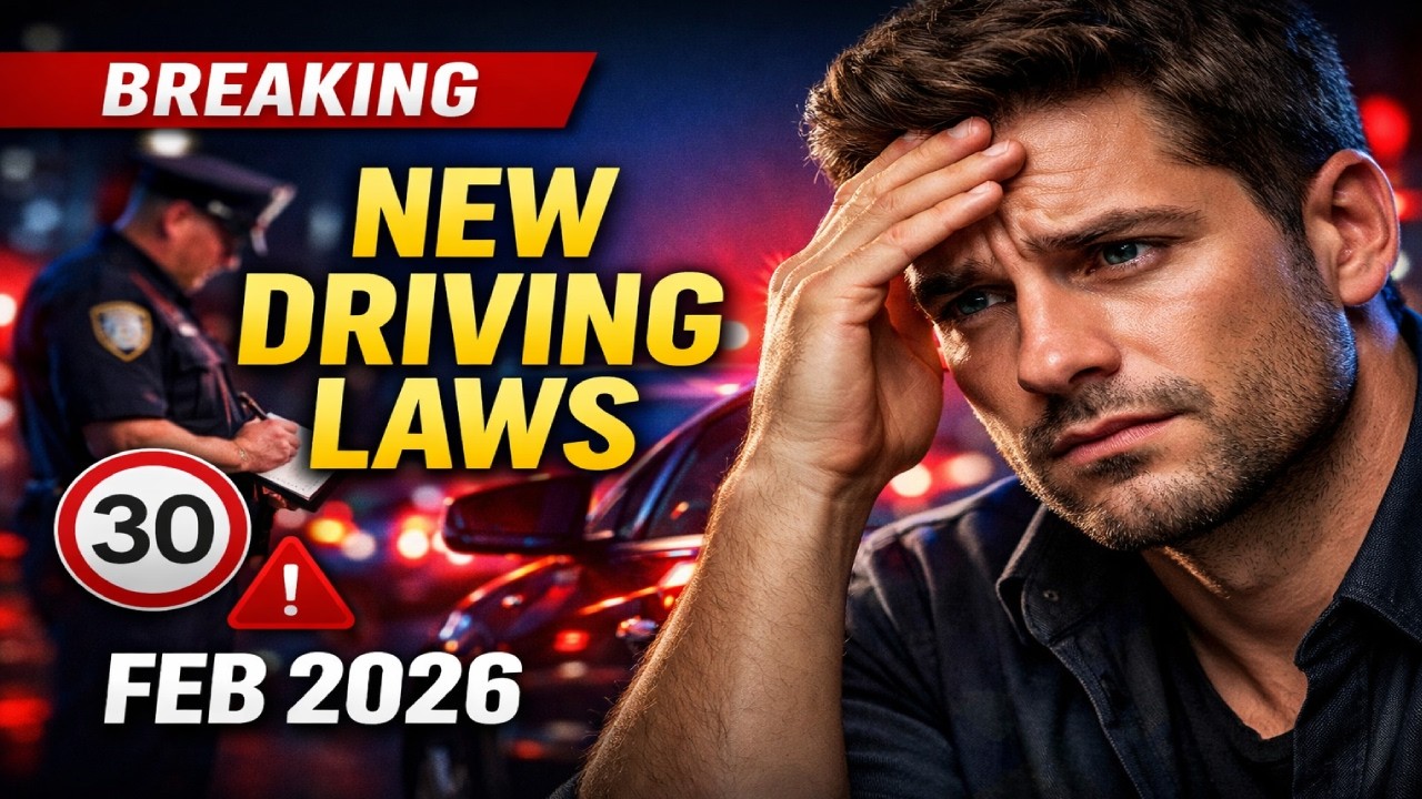 Breaking: New US Driving Laws Confirmed | February 2026 Changes Explained | Seniors at Risk of Fines