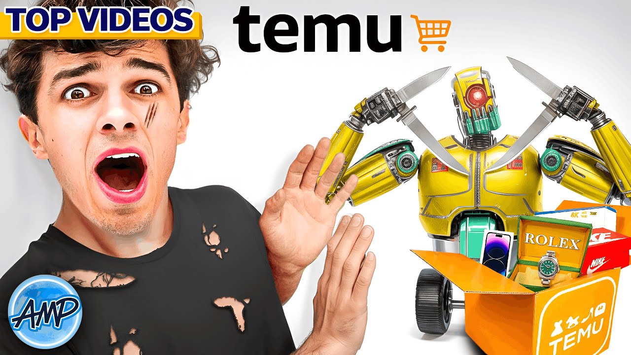 BUYING RANDOM TEMU ITEMS AND TESTING THEM! | Amp World