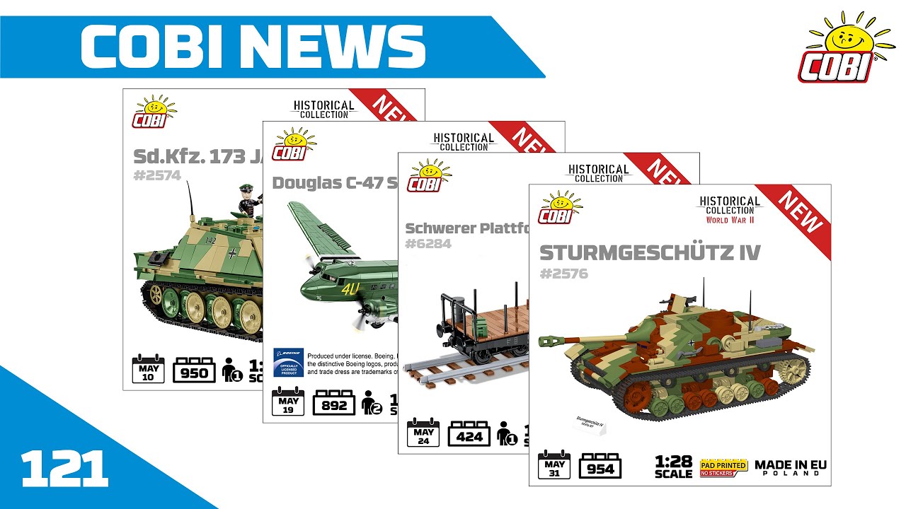 COBI NEWS #121 - 💥 NEW COBI NEWS FORMAT 💥 SUBTITLES IN MANY LANGUAGES💥