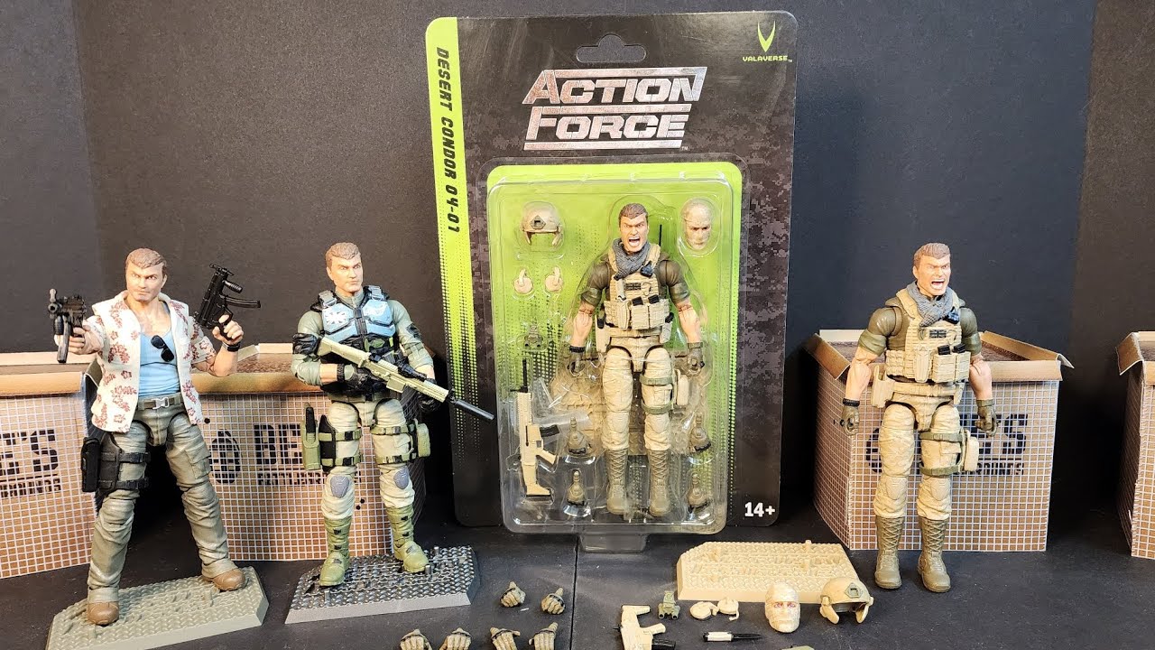 Valaverse Action Force Desert Condor