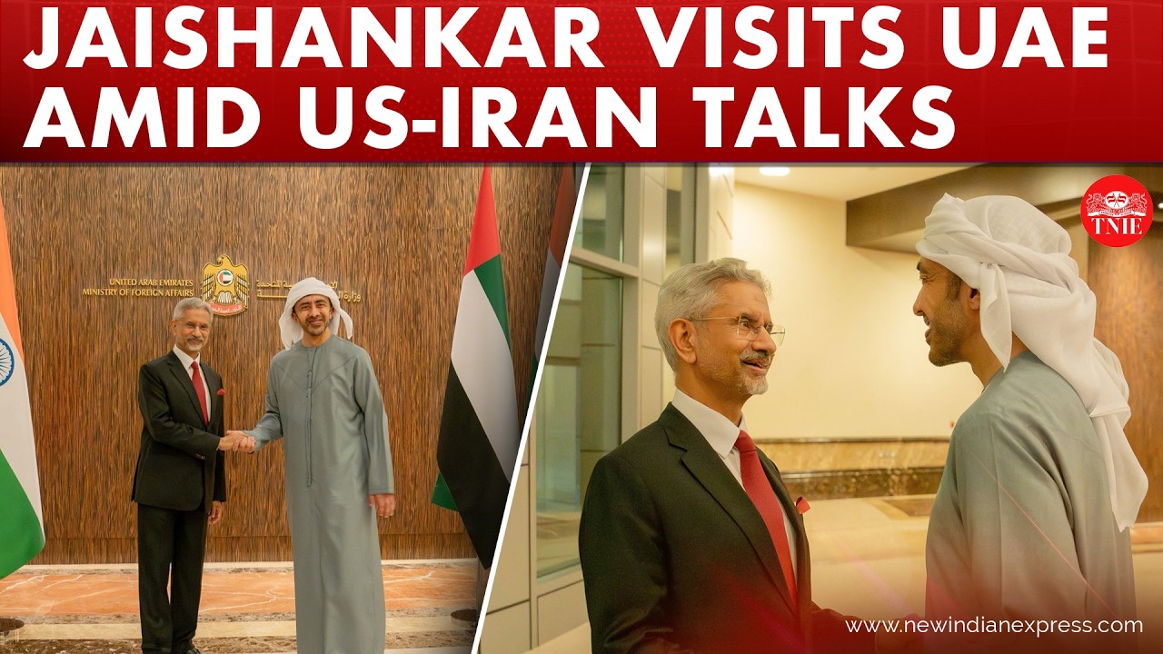 What EAM Jaishankar told his UAE counterpart amid US-Iran talks in Pakistan