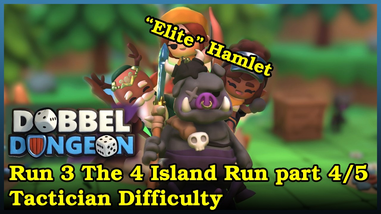 Dobbel Dungeon - 4 Island Tactician Run Part 4/5