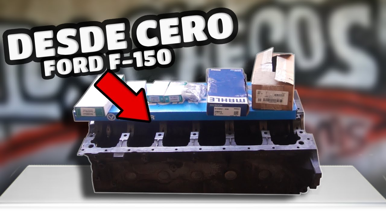 Asi ARMAMOS EL MOTOR De Una FORD F-150 Desde CERO