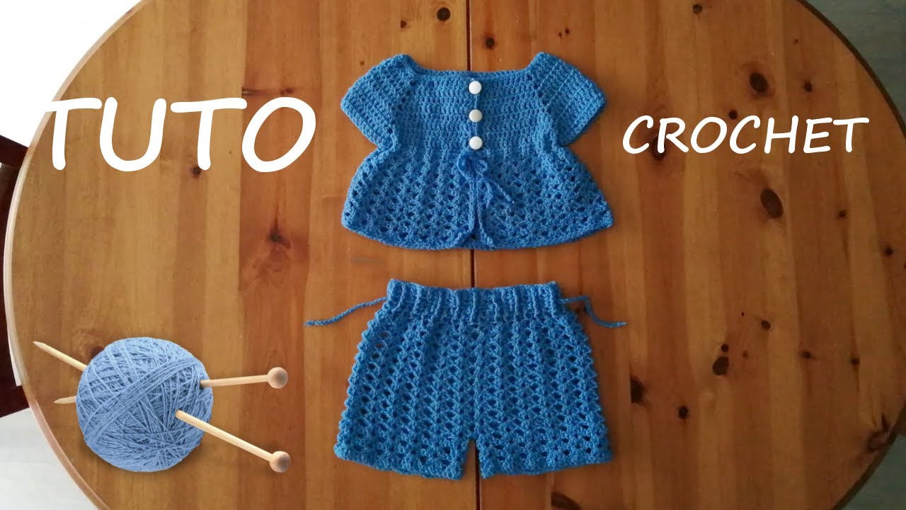 TUTO CROCHET Comment faire un short