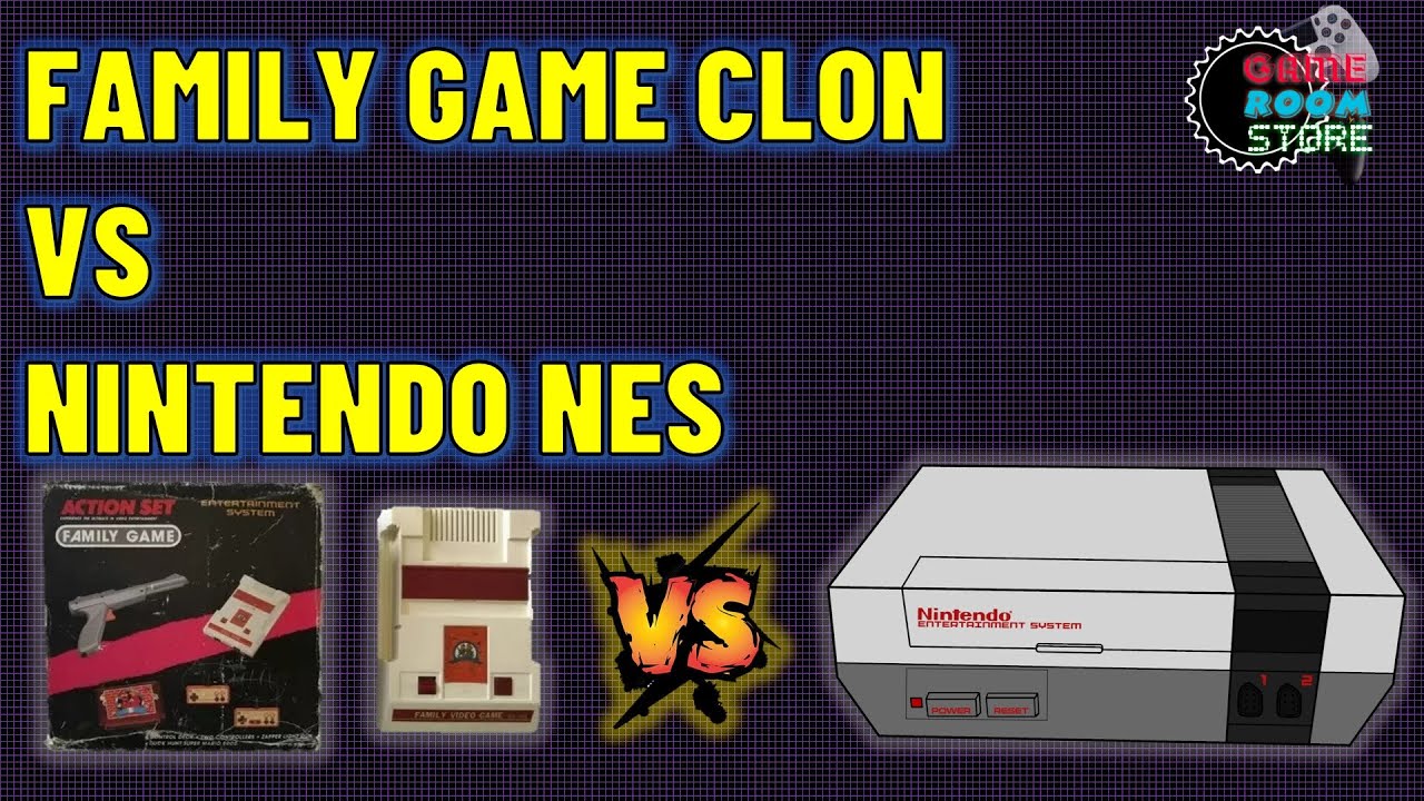 Family Game (Clon) vs Nintendo Nes #nintendo #gaming