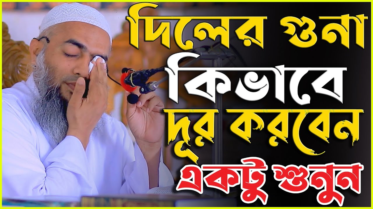 দিলের গুনা কিভাবে দূর করবেন একটু শুনুন | মুফতি মুস্তাকুন্নবী কাসেমী | Mufti Mustakunnabi Kasemi
