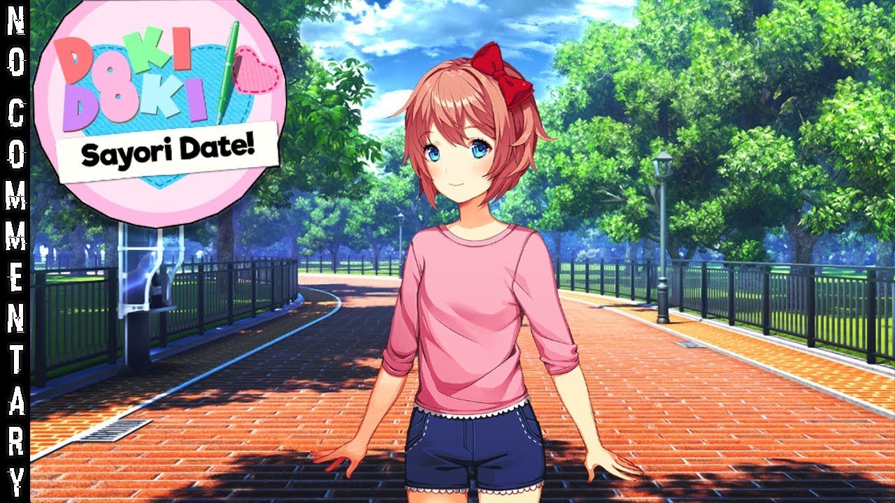 Doki Doki Literature Club: Sayori Date! - Full Gameplay - No Commentary