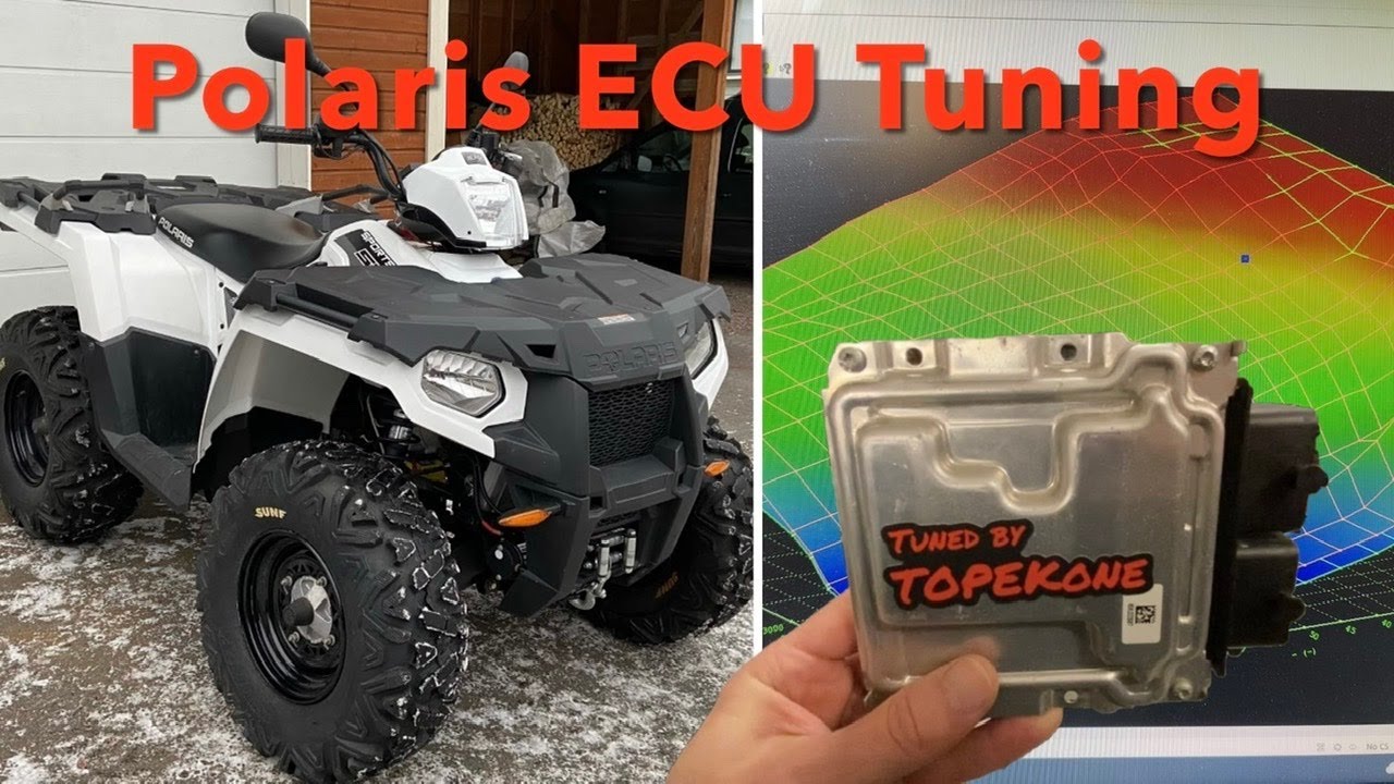 Mönkijään ohjelmointi | Polaris Sportsman 570 ECU Tuning
