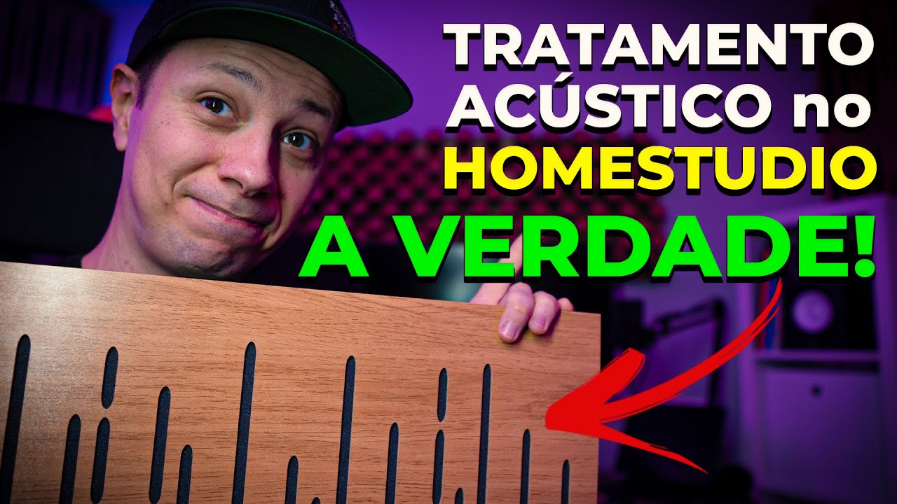 TUDO SOBRE TRATAMENTO ACÚSTICO | GUIA COMPLETO E COMO EU FIZ NO MEU HOME STUDIO