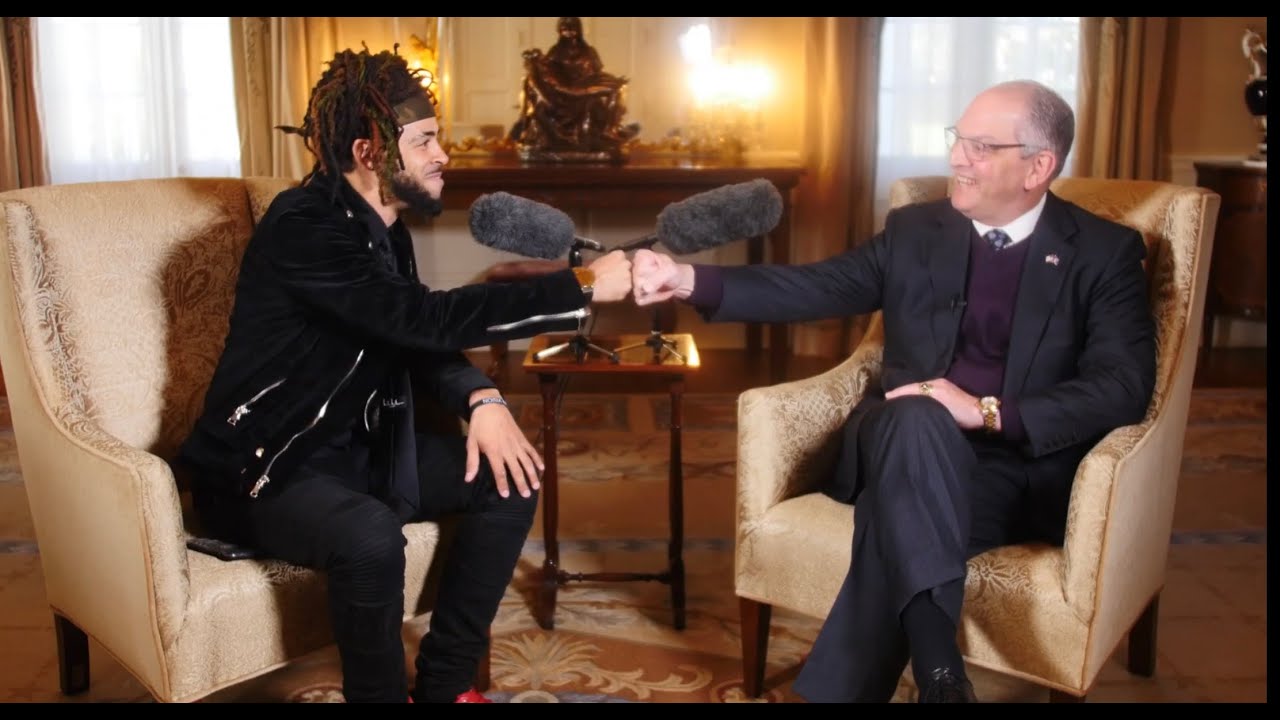 Dee-1 Interviews Louisiana Governor John Bel Edwards