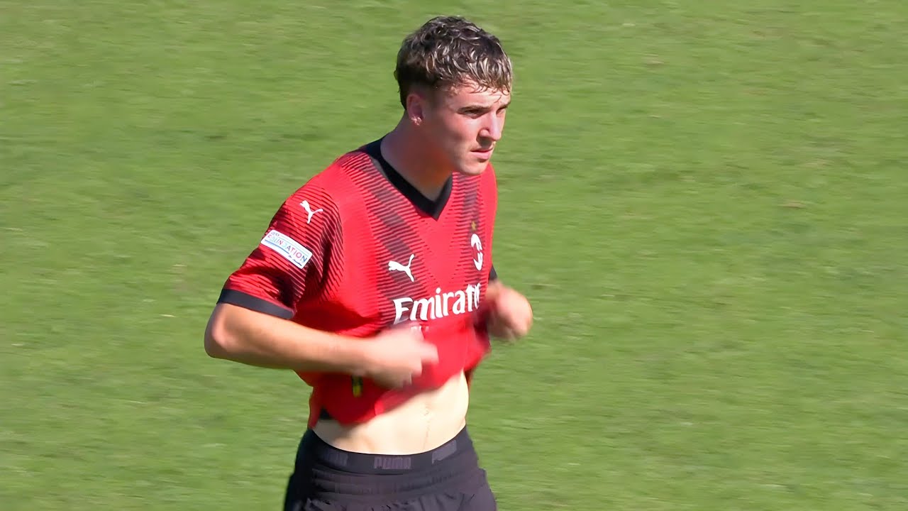 &Aacute;lex Jim&eacute;nez &mdash; AC Milan U19 vs Newcastle United U19