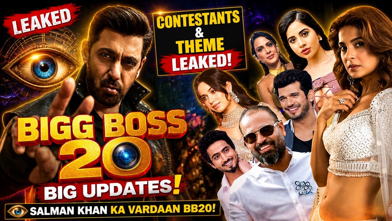 Bigg Boss 20 Big Updates! 👁️Contestants & Theme Leaked! Salman Khan ka Vardaan BB20