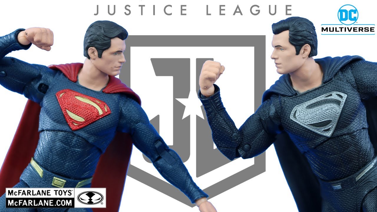 DC Multiverse SUPERMAN Liga da Justiça SNYDERCUT Action Figure Review McFarlane Toys