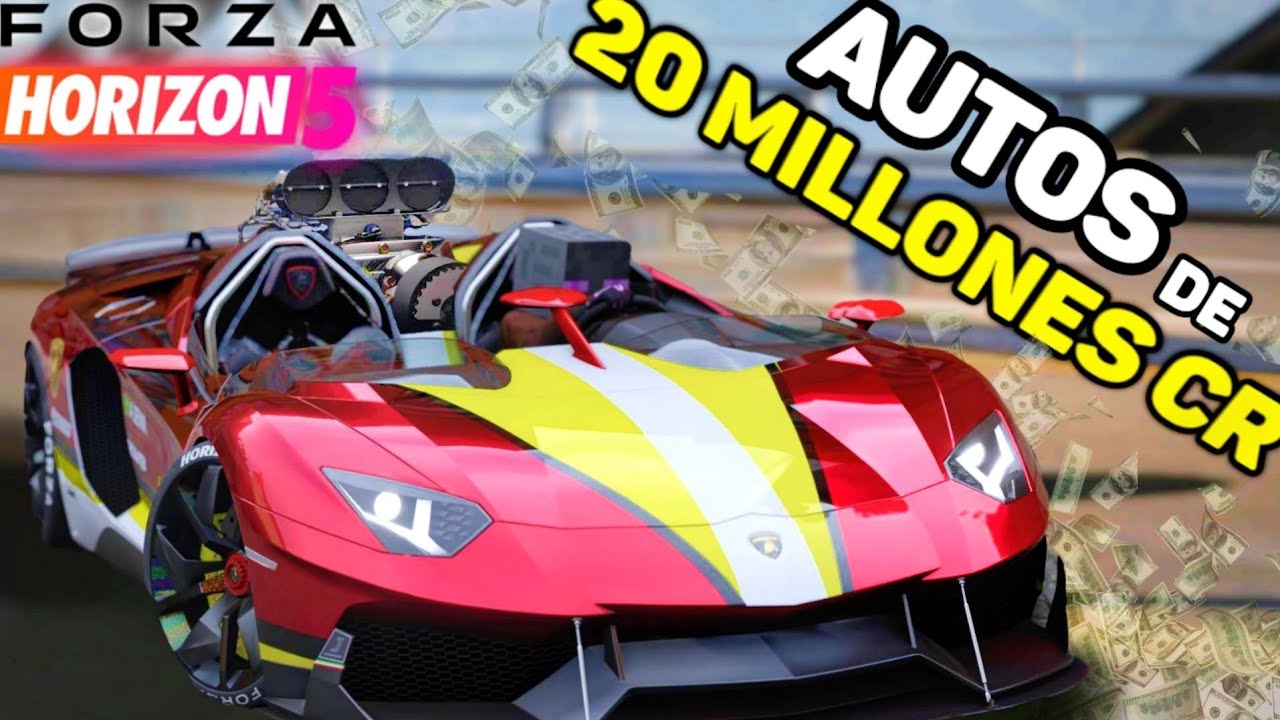 20 MILLONES EN MINUTOS!! 🤑🤑💰 TODOS LOS AUTOS OCULTOS DE 20 MILLONES DE CREDITOS ✅️✅️ FORZA HORIZON 5