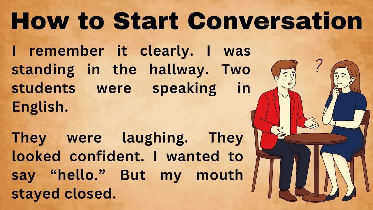 How to Start a Conversation in English ｜｜ How to Talk to People ｜｜ Bookish English