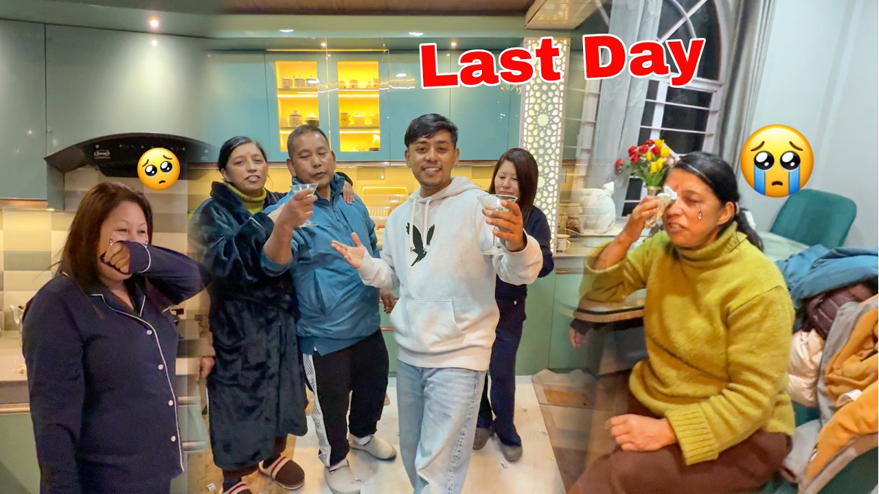 Everyone got emotional 😭Last Day In The House