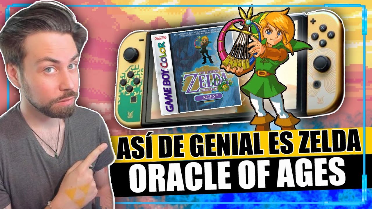 Así de INCREÍBLE es Zelda Oracle of Ages en Nintendo Switch! UNA OBRA INFRAVALORADA!