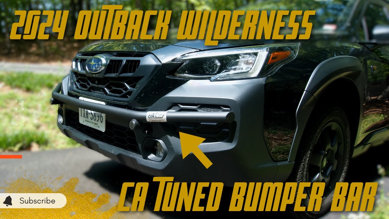 Бампер CATuned для Subaru Outback Wilderness 2024 года / Распаковка и установка