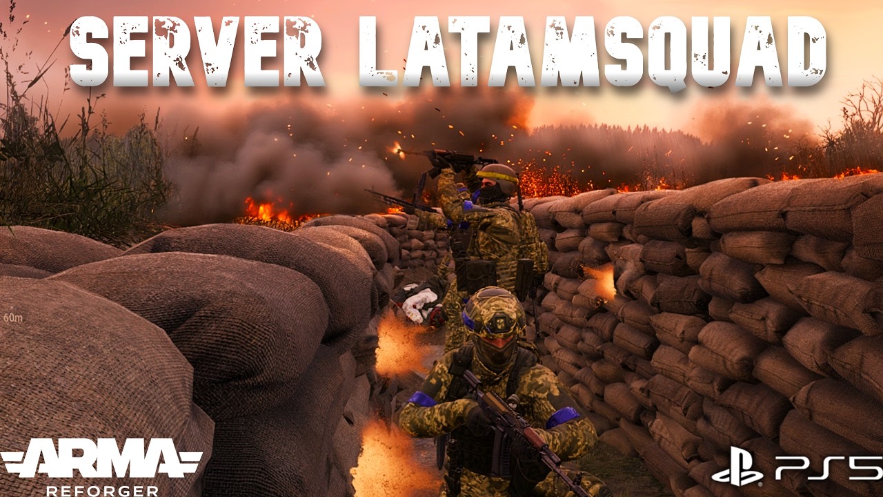 SIMULADOR MILITAR ARMA REFORGER | SERVER LATAMSQUAD UCRANA CORE UNETE!