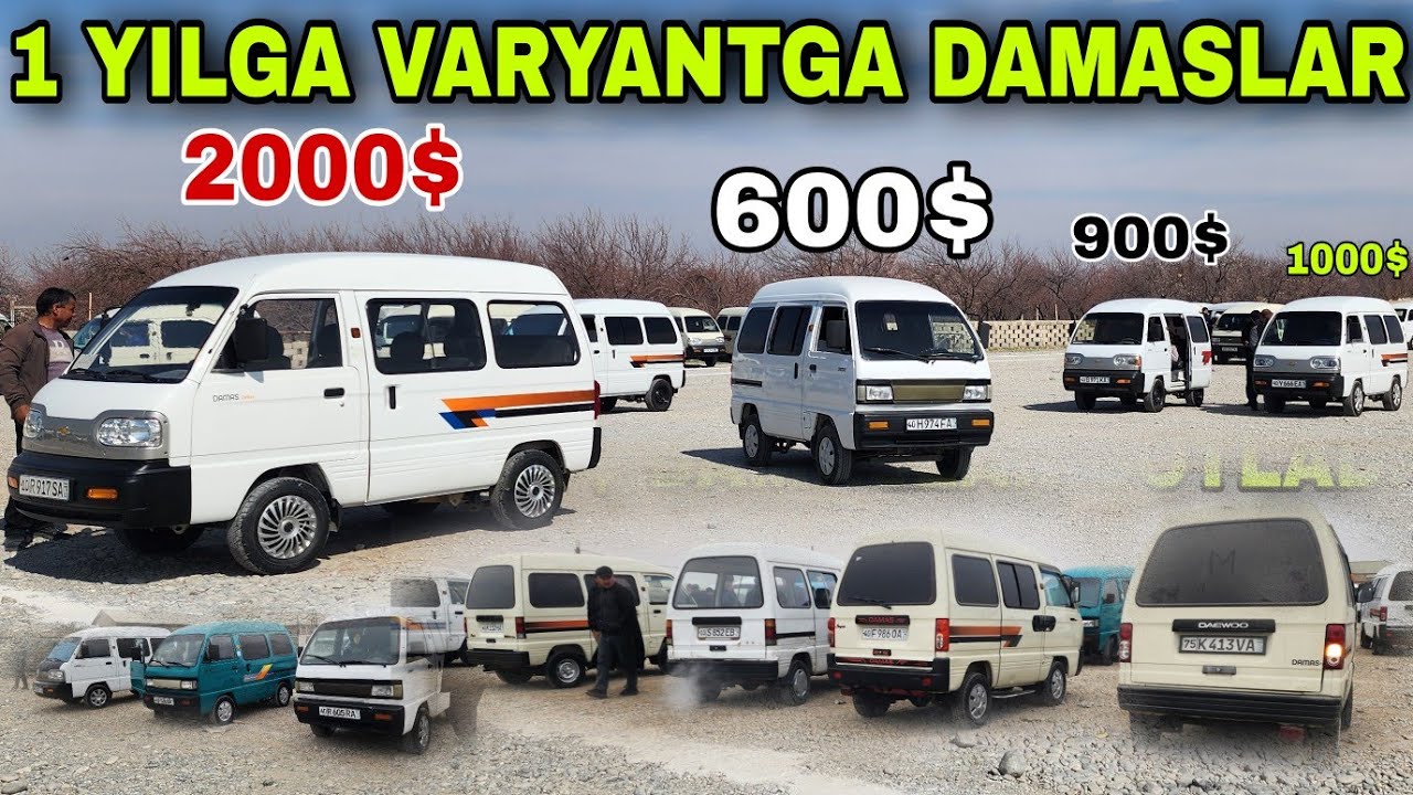 27 AVGUST FARG'ONA MASHINA BOZORIDA 1300$ 1400$ LIK DAMAS 1 DAMAS 2 TOLIB KETDI