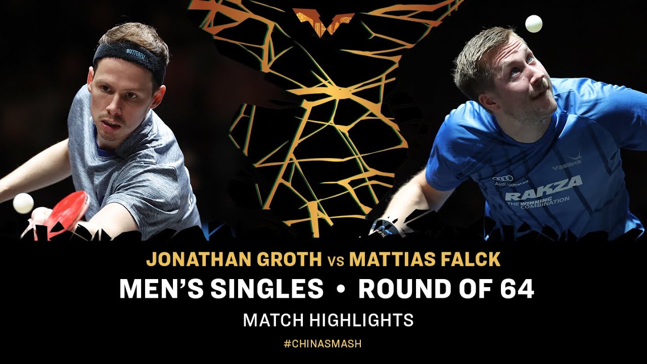 Jonathan Groth vs Mattias Falck | MS R64 | China Smash 2024
