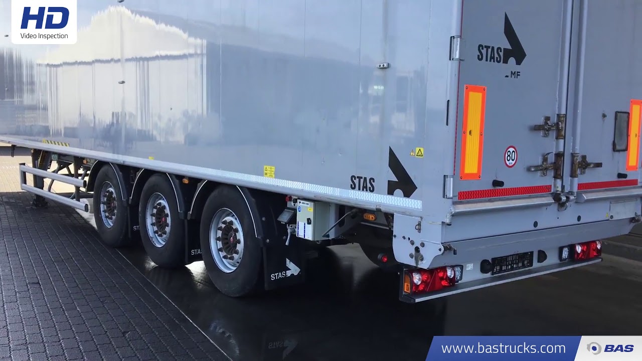 70088698 Stas 91m3 Liftachse Walking Floor Cargo Floor Alu Trailer S300ZX