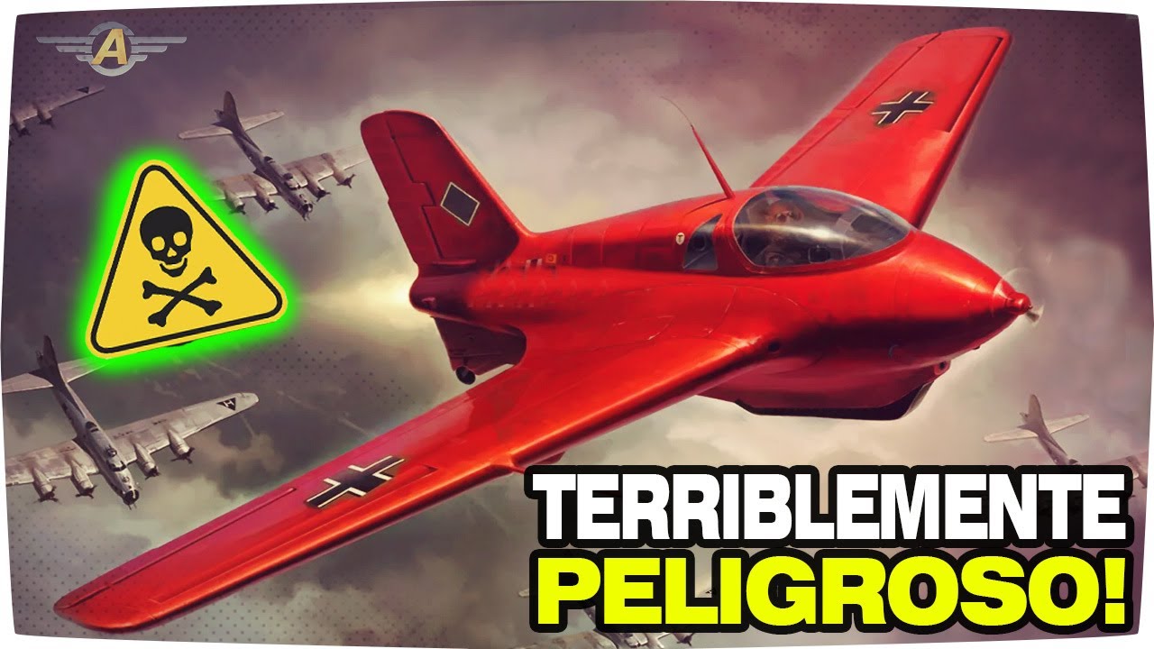 ¿Por qué era tan peligroso volar este avión? - Messerschmitt Me 163 Komet