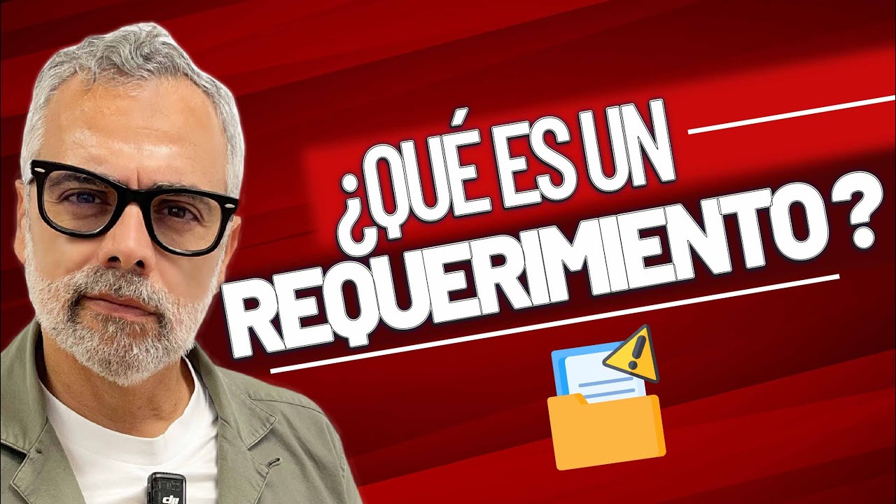 Trámite Requerido ¿qué es?