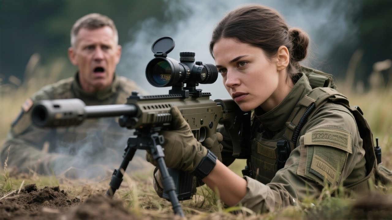 She Handled the Sniper Rifle Calmly — Then the Commander Saw the 3,250m Record and Paused