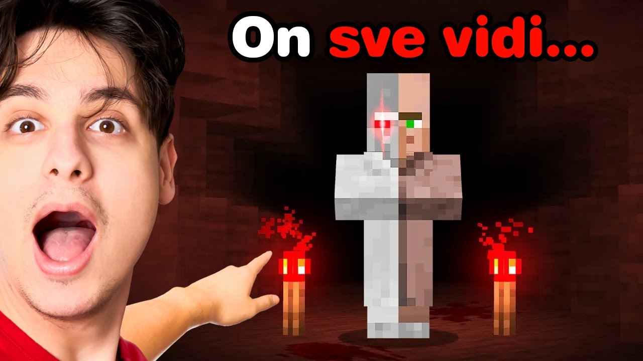 TESTIRAM STRA&Scaron;NE MINECRAFT MITOVE!