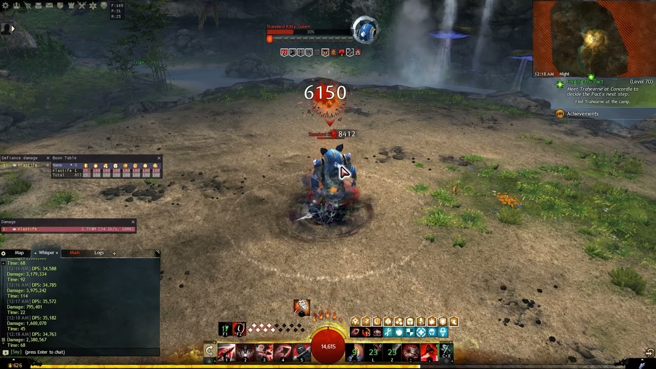 Condition Quickness Spear Deadeye (37.3k allies, (34.75k solo)