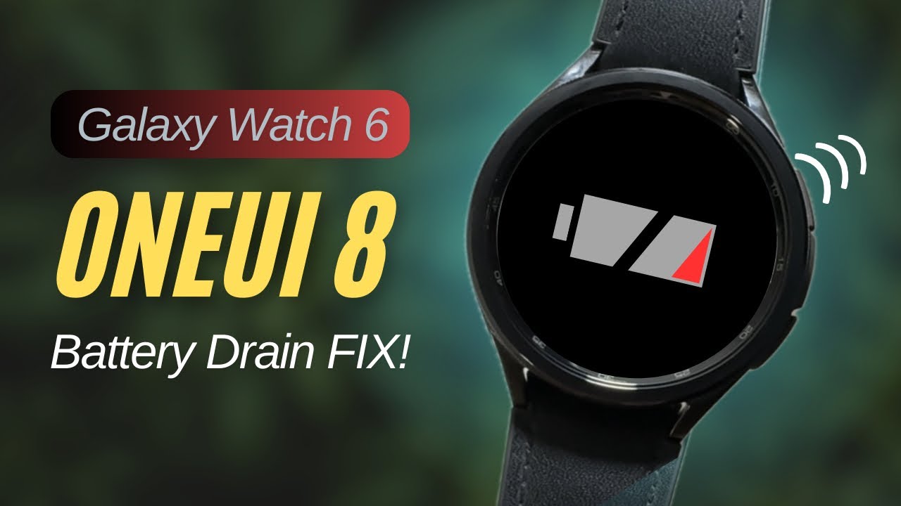 Galaxy Watch 6 Classic &mdash; устранение задержек и разрядки аккумулятора на OneUi 8!
