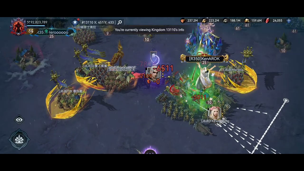 Viking  Rise KvK 5 - Part 1 Middle Zone R350 Vs J8J8
