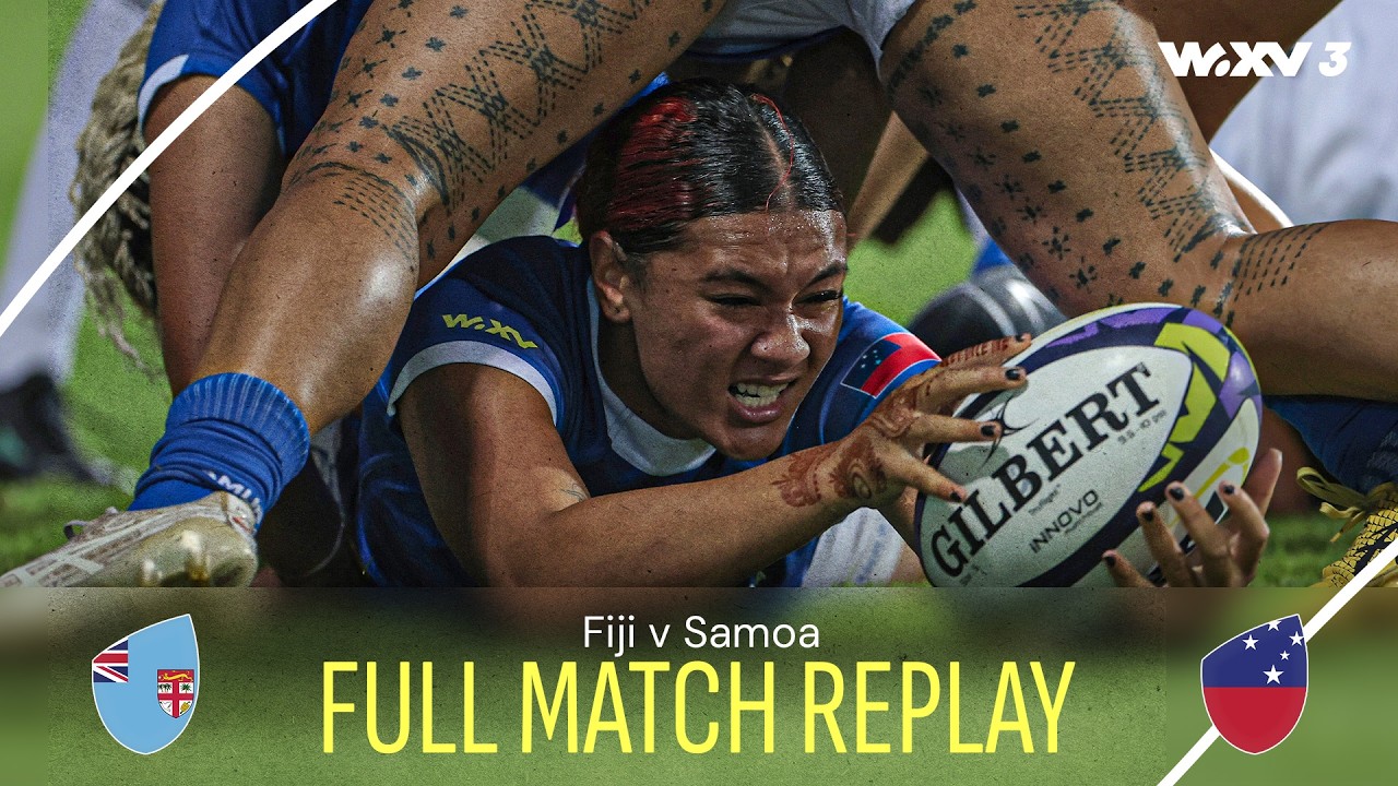 Pacific Island SHOWDOWN | Fiji v Samoa | Full Match Replay | WXV 3 2024