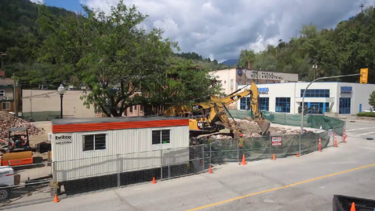 City of Trail Union Hotel Demolition Time Lapse