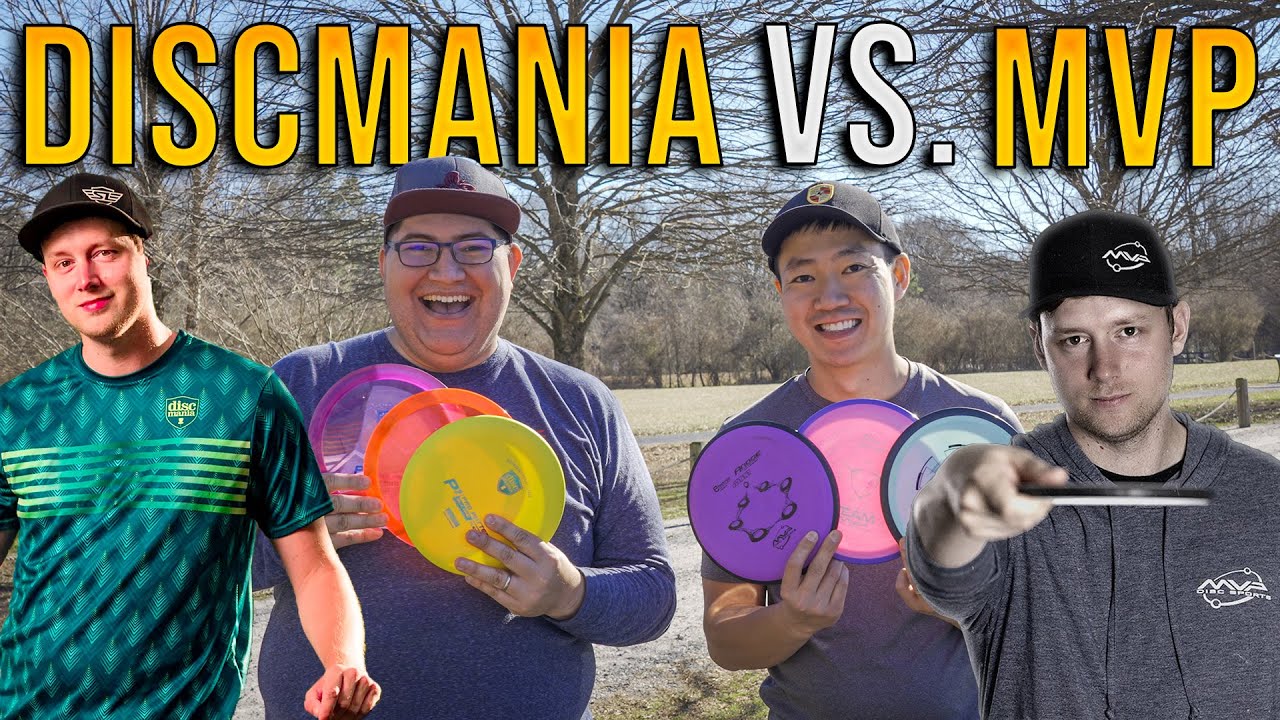 MVP vs. DISCMANIA // How do Simon's new MVP discs compare to his Discmania discs?