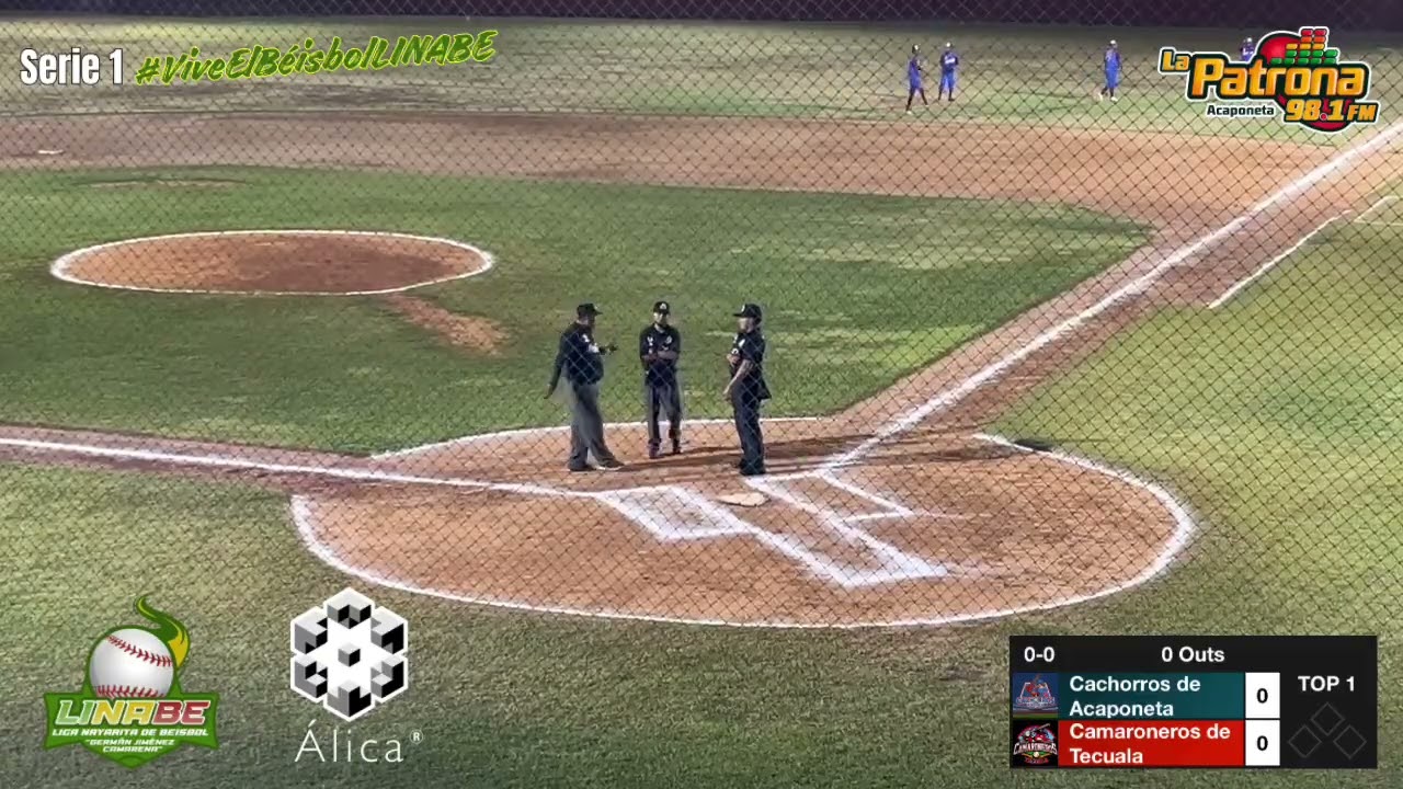 Cachorros de Acaponeta Vs Camaroneros de Tecuala