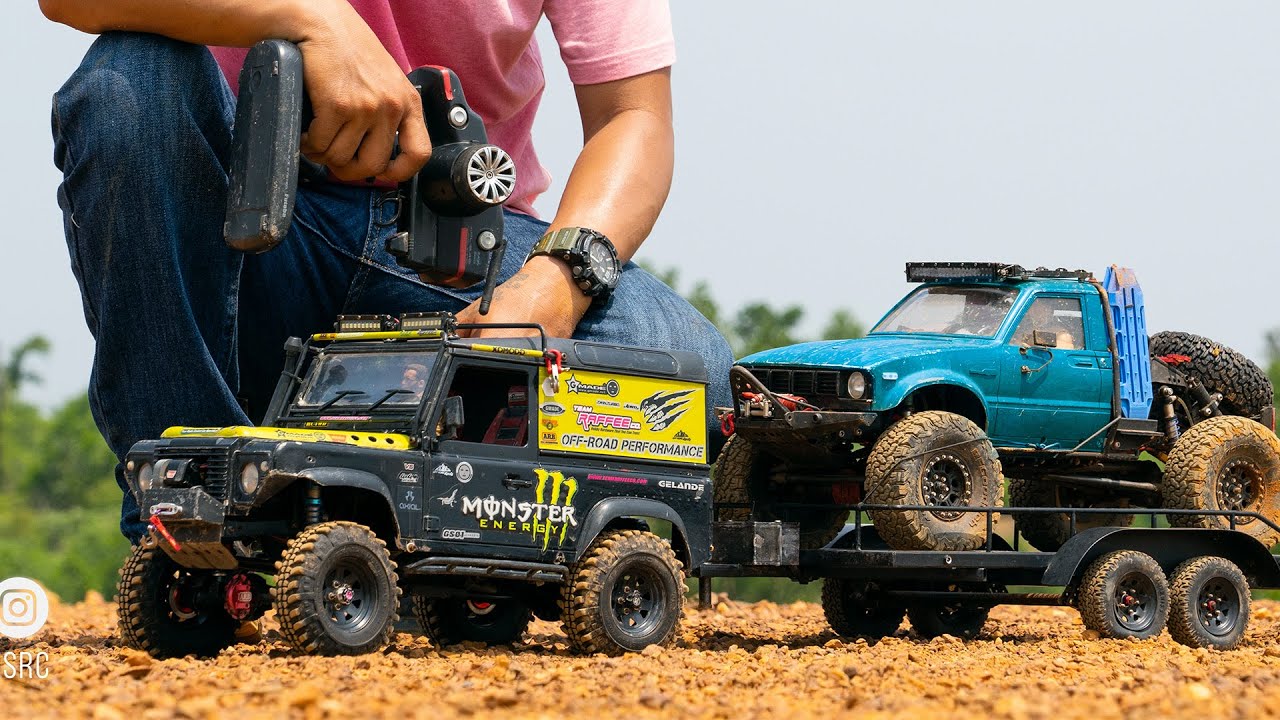 Rc Crawler 1/10, Rc Hililux & Defender D90, RC4WD, Rc Trailer| Rc Cars Off Road