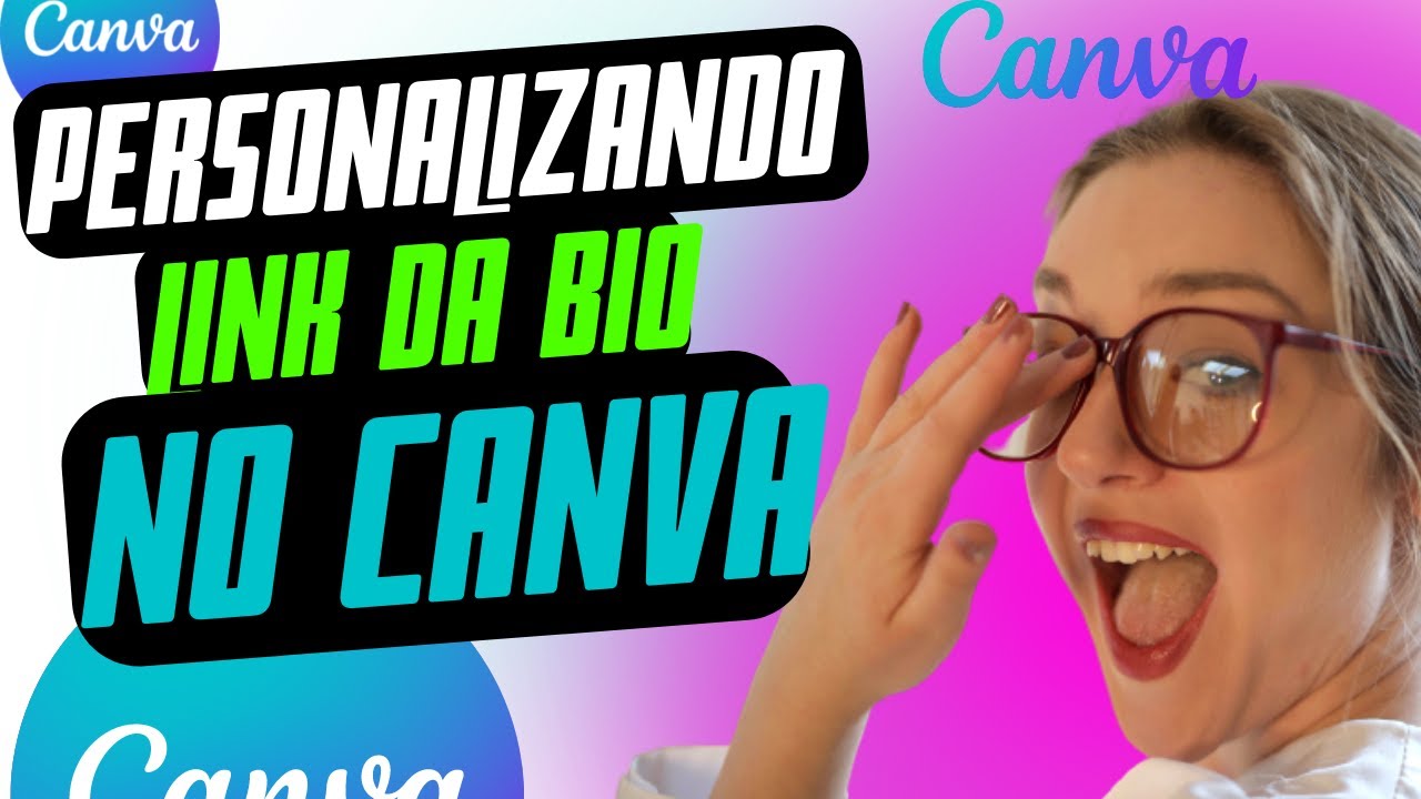 Como colocar varios links na bio usando o canva