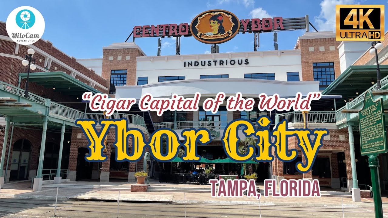 YBOR CITY HISTORIC DISTRICT ⭐️ TAMPA, FLORIDA 📸 4K Walking Tour