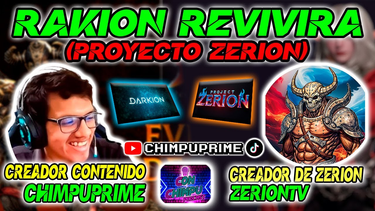 &iexcl;Como revivir un juego muerto Rakion! | Podcast con chimpu