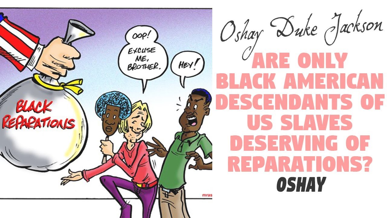 Are Only Black American Descendants of US Slaves Deserving of Reparations?