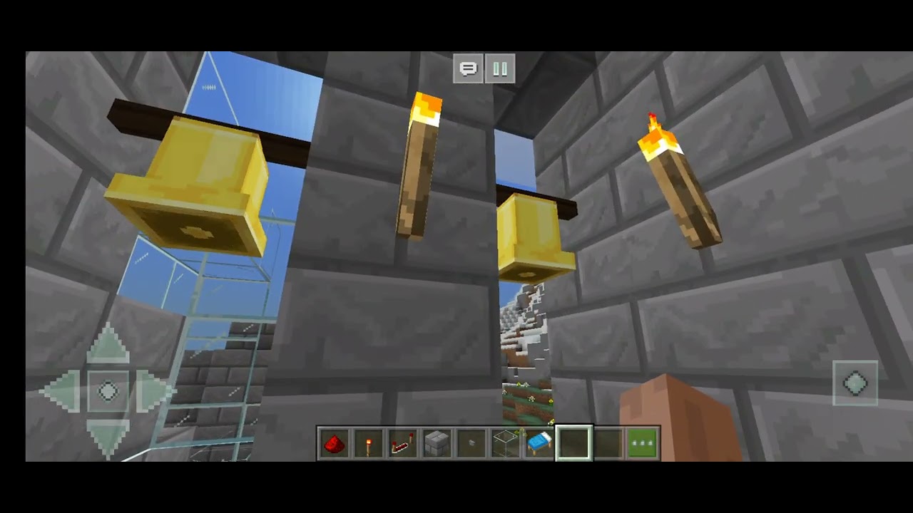 mi iglesia y sus campanas en minecraft