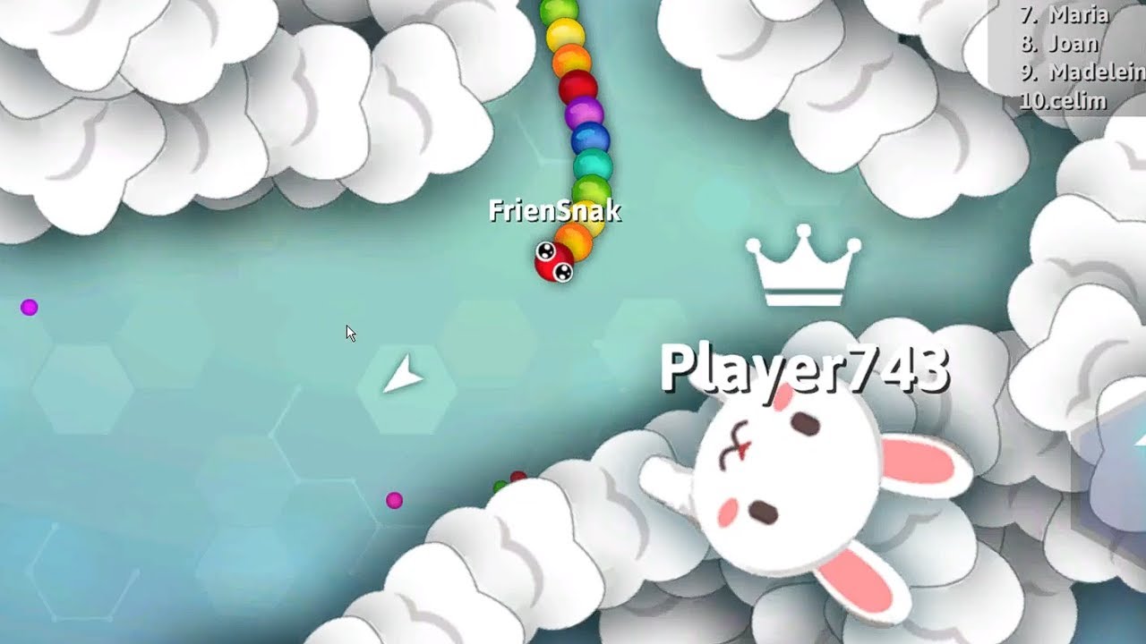 I Got Trapped By The Biggest Snake! /Snake.io