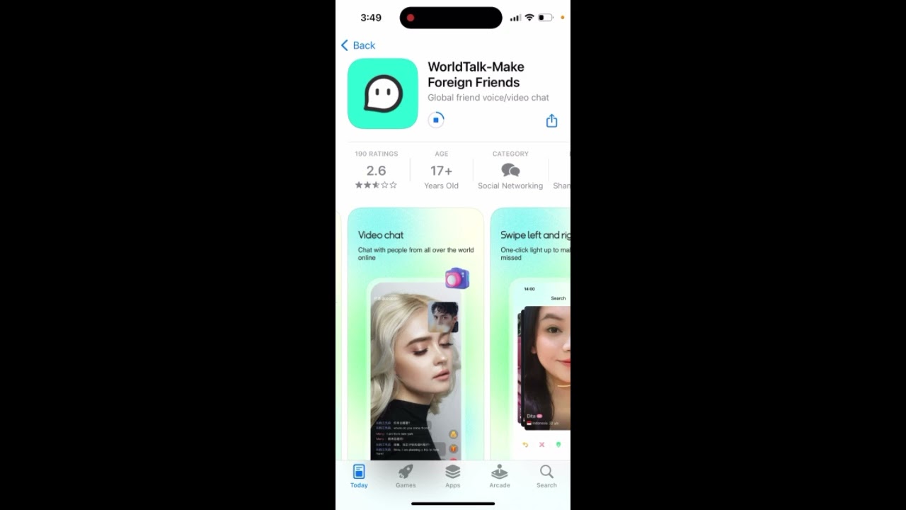 WorldTalk app preview