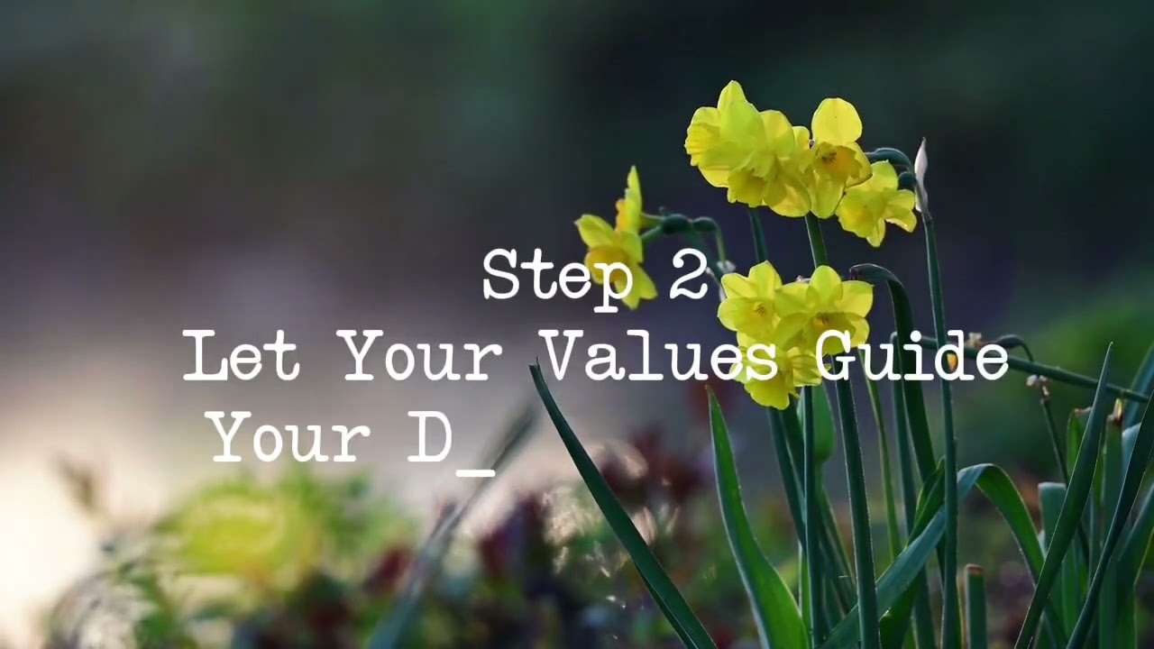 Feeling Lost?  Live a VALUE-based Life!