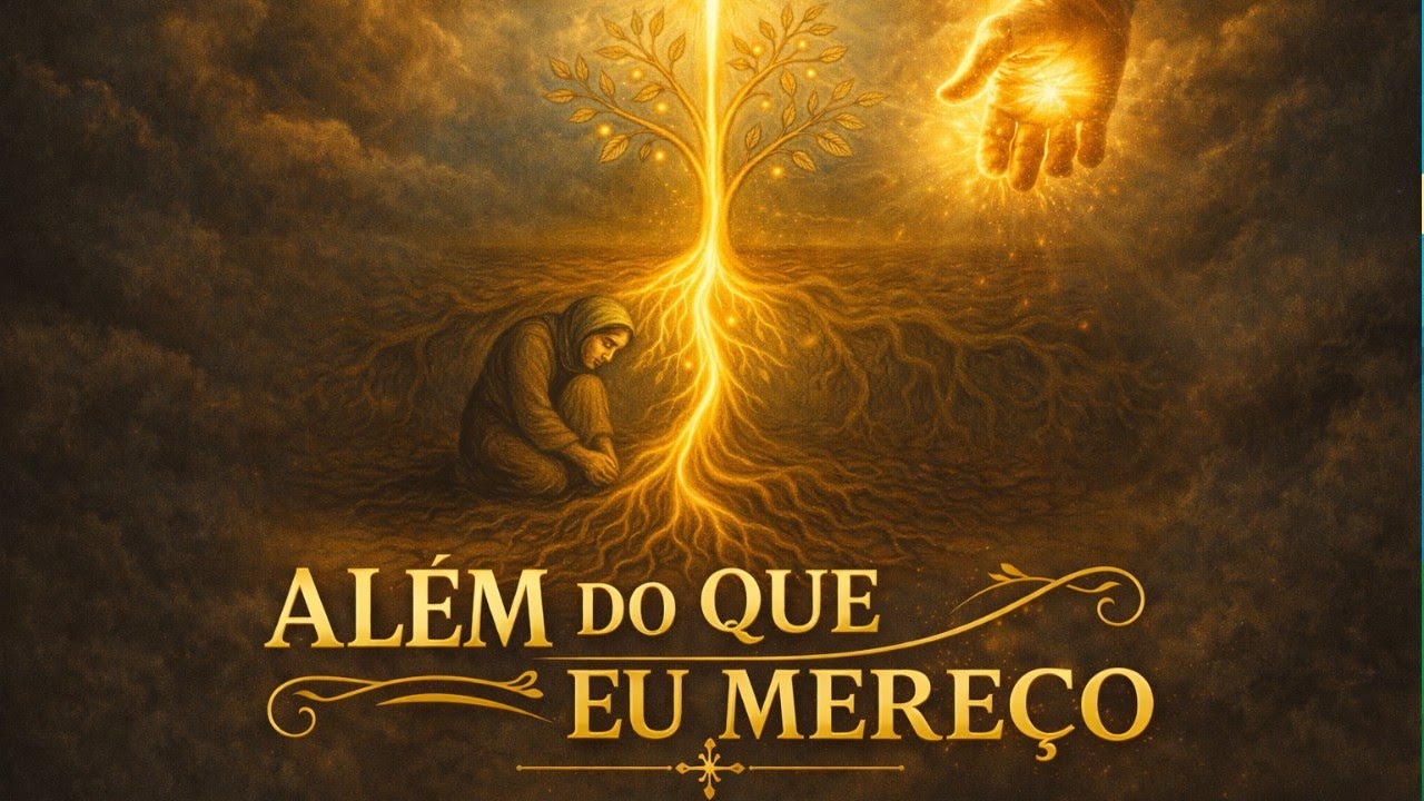 ALÉM DO QUE EU MEREÇO | Louvor de Graça Inexplicável | Música gospel | Letra e CIFRA